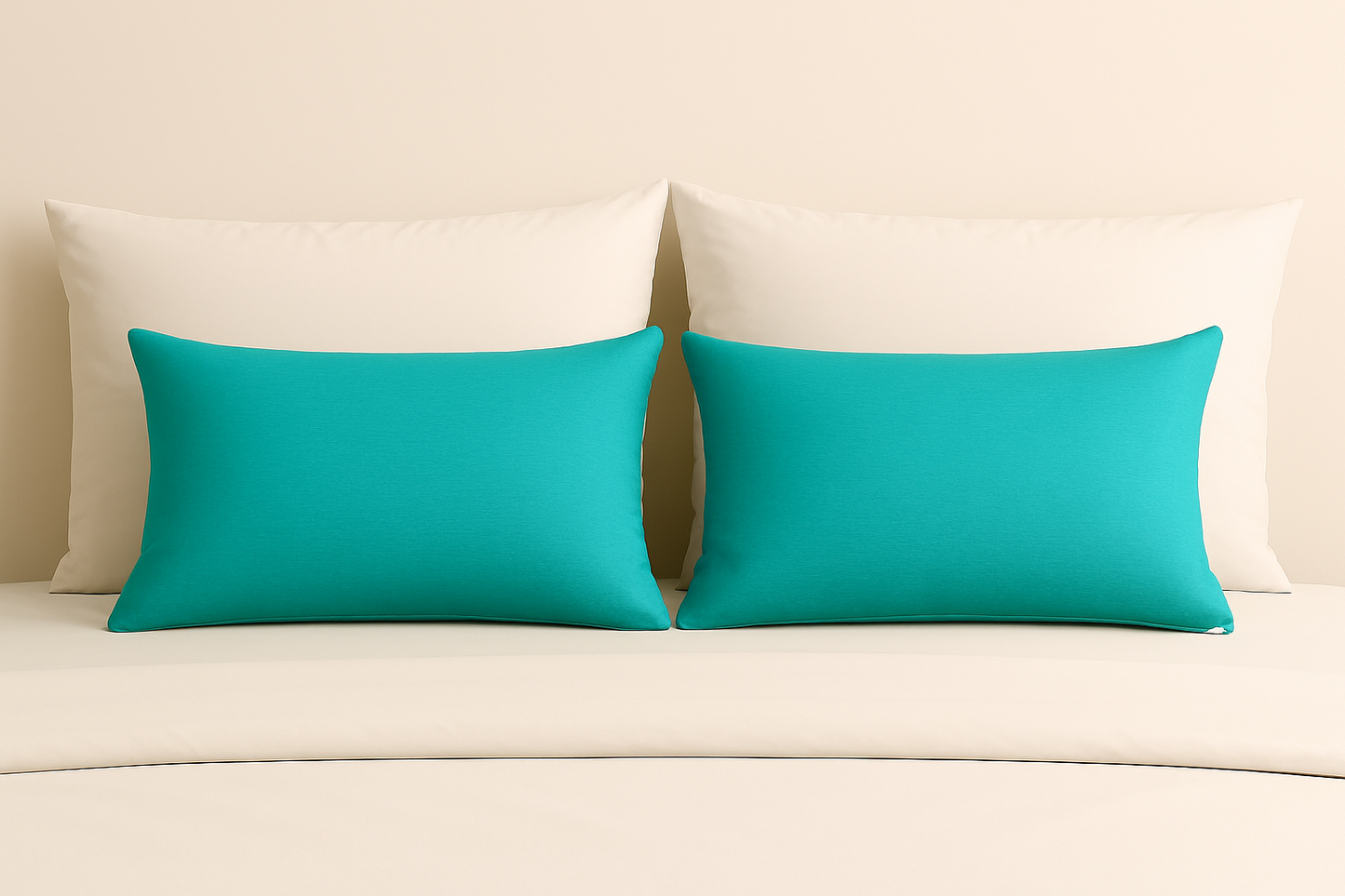 Almohada Suave con Cierre Matrimonial (Par)