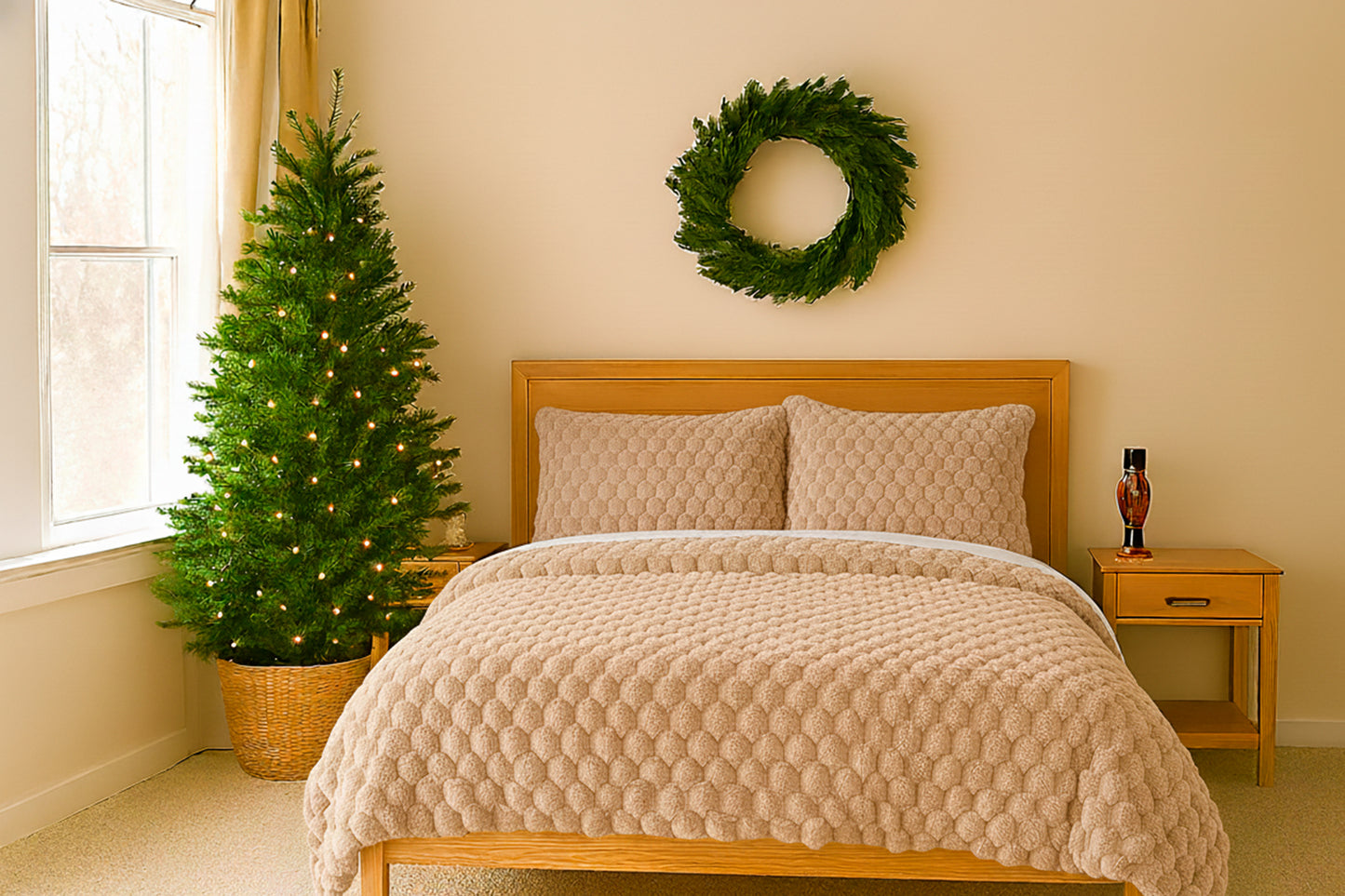 Cobertor Pelo de Conejo Cal King