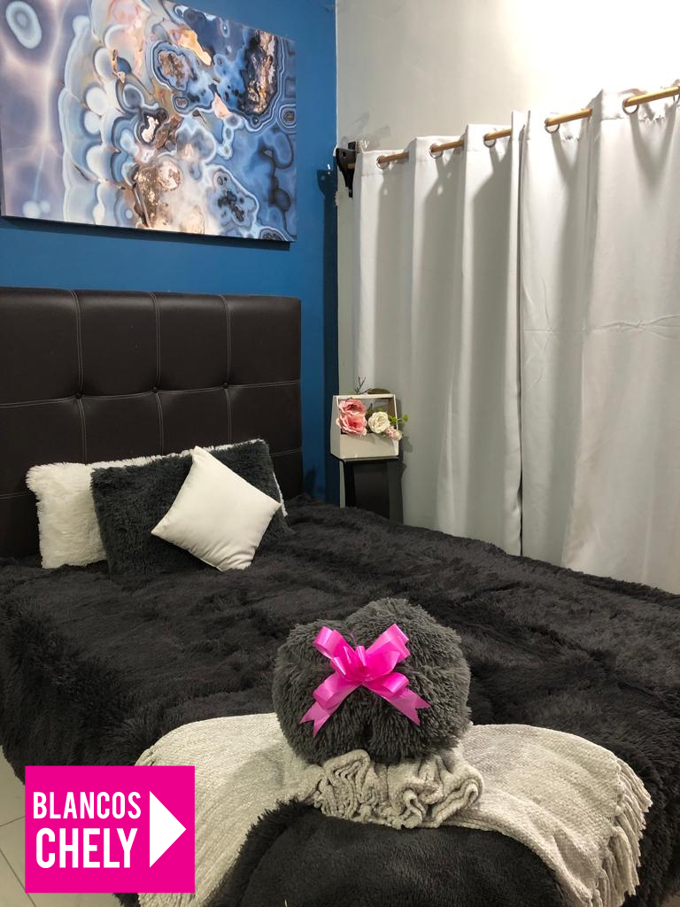 Cobertor Pelo Alto Matrimonial NEGRO