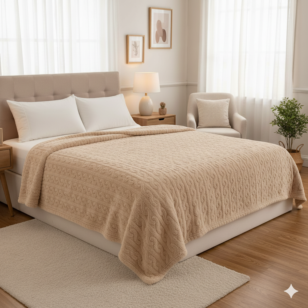 Frazada Trenza Matrimonial