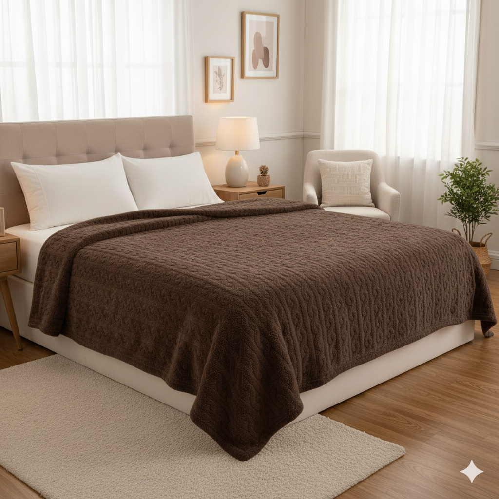 Frazada Trenza Matrimonial