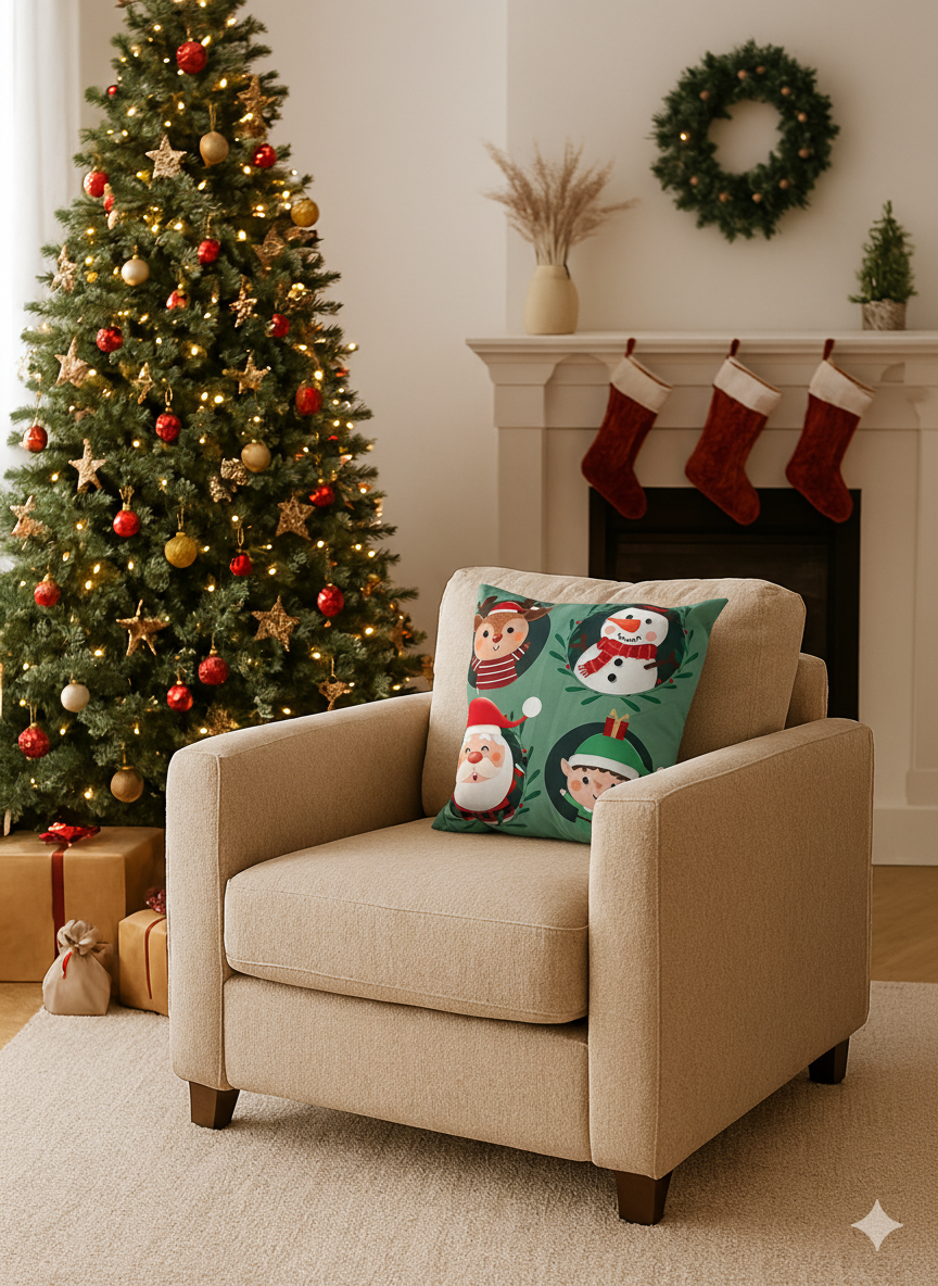 Cojín Navideño