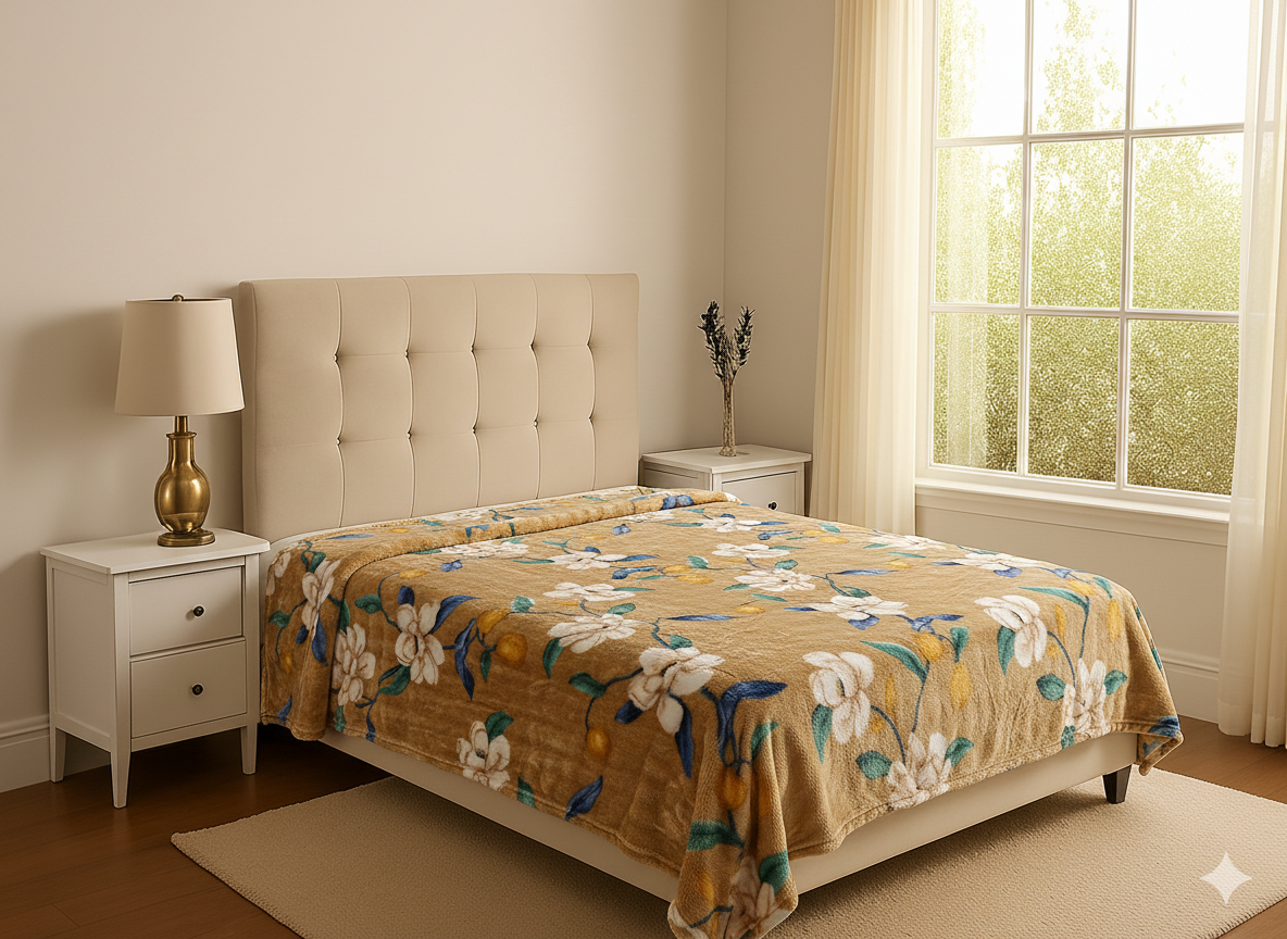 Frazada Pelo de Conejo King Size