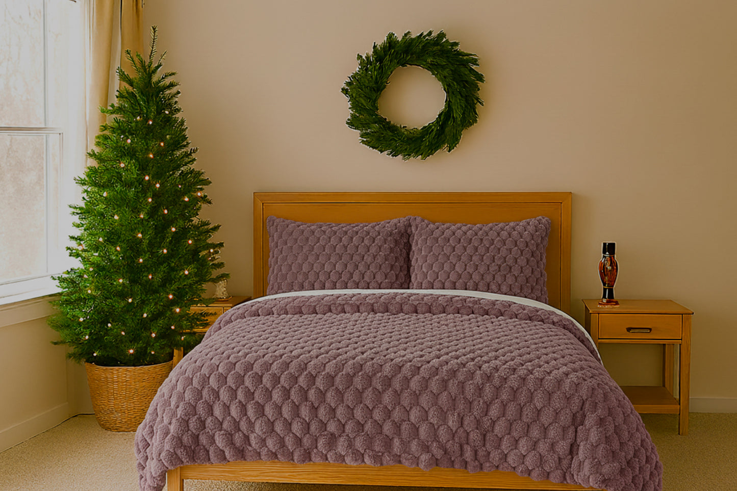 Cobertor Pelo de Conejo Cal King